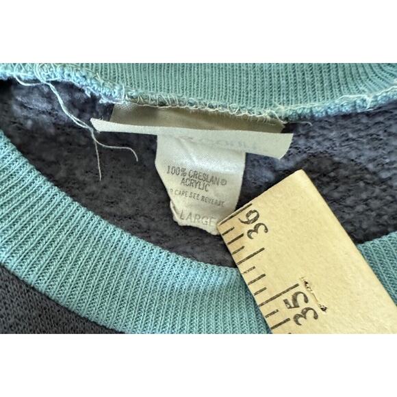 Track & Court Full Set Tracksuit VTG L Gray Blue Red Tennis Racquetball Sports - Picture 8 of 15